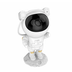 Astronaut Starry Sky Arctic Atmosphere Light Projection