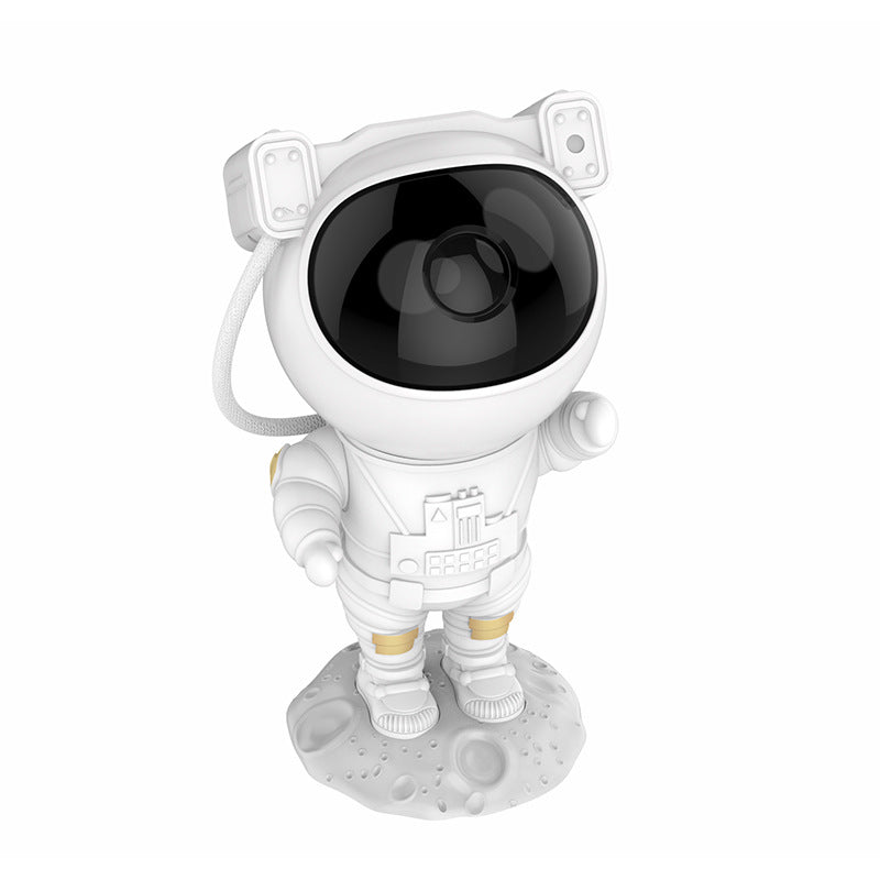 Astronaut Starry Sky Arctic Atmosphere Light Projection