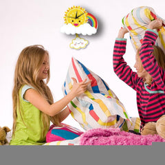 Creative Cartoon Wall Clock for Bedroom and Living Room