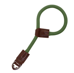 Anti-Slip Camera Wrist Strap, Cotton & Leather, 30cm, Multiple Colors