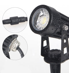 Smart WiFi LED Spotlight with Bluetooth and Solar Power