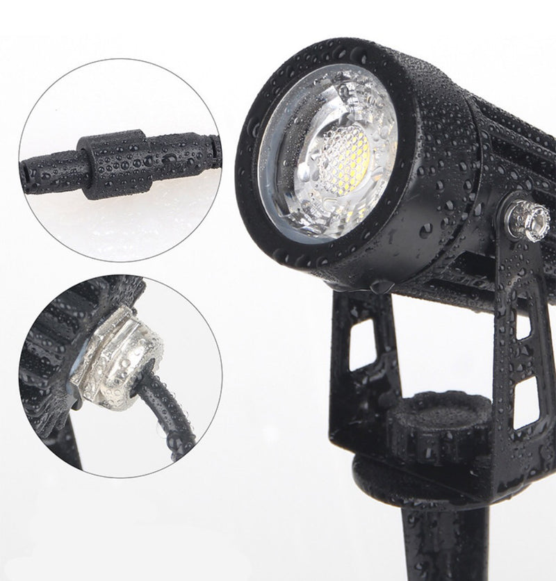 Smart WiFi LED Spotlight with Bluetooth and Solar Power