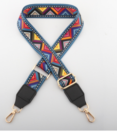 Colorful Women's Wide Strap Crossbody Handbag Accessories