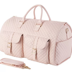 Luggage Bag with Shoe & Coat Storage