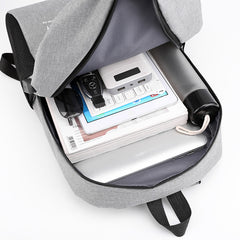 Men's Business Backpack Set with Casual Outdoor Bag