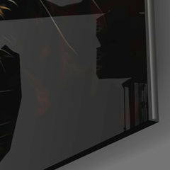 Leopard Glass Wall Art  || Designer Collection