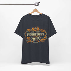 Life Needs More Beer & BBQ T-Shirt