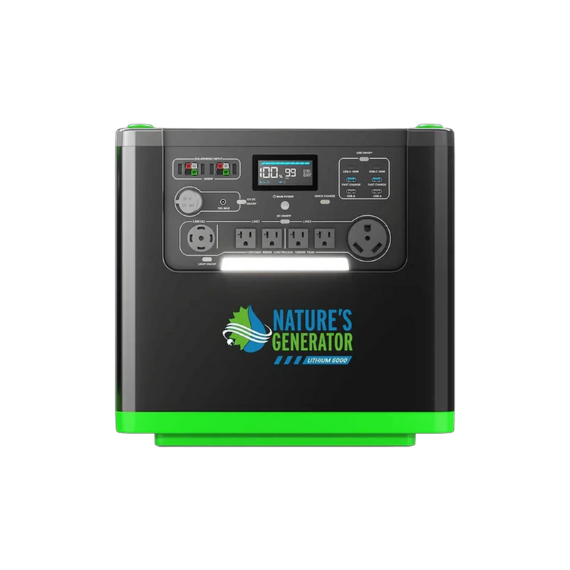 Nature's Generator Lithium 6000 Power Station