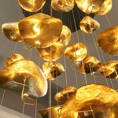 Lotus Leaf Chandelier
