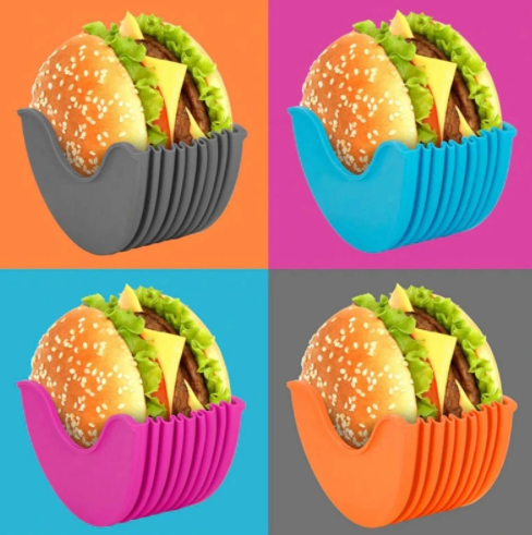 MrBurger Holder™ - Silicone Sandwich Storage Rack (One)