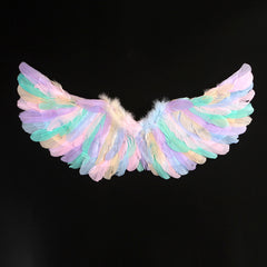 Unicorn Angel Feather Wings Costume Props for All Ages
