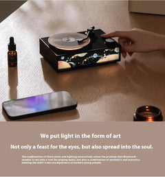 Fragrance Vinyl Bluetooth Speaker