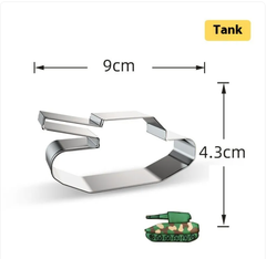 Military Shaped Cookie Cutter