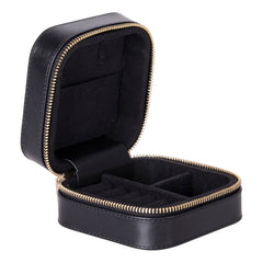 Amanda Leather Jewelry Box, Medium