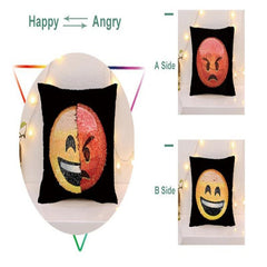 Emoji Expression Pillowcase Cushion Cover