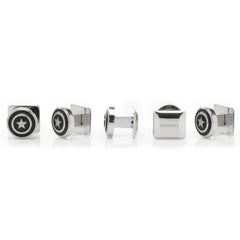 Marvel Captain America Shield Stainless Steel 5-Studs