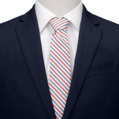 Marvel Captain America Striped White Men's Tie