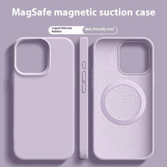 Magnetic Liquid Silicone iPhone Case