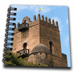 3dRose Danita Delimont - Castles - Fasilides Castle in Fortress City of Fasil Ghebbi, Gondar, Ethiopia - Drawing Book