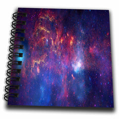 3dRose TDSwhite – Space Photos - Shining Stars Astronomy Science - Drawing Book
