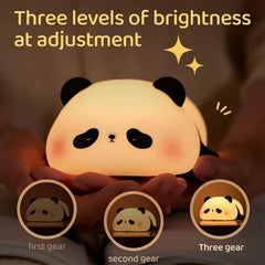 Silicone Soft Light Eye Protection Night Lamp