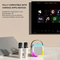 KingLucky K12 Wireless Karaoke Microphone & Speaker