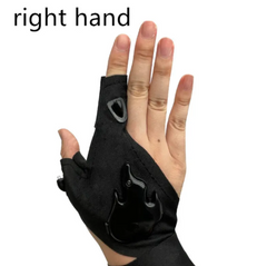 LED Light Fishing Gloves