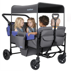 Momfann 4-Seater All-Terrain Stroller Wagon for Kids