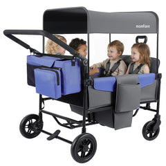Momfann 4-Seater All-Terrain Stroller Wagon for Kids