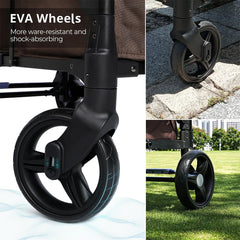 Momfann 2-Seater All-Terrain Stroller Wagon for Kids