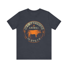 My Favorite Animal is Steak BBQ T-Shirt