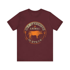 My Favorite Animal is Steak BBQ T-Shirt