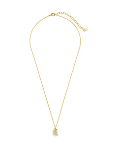 Betsy Oval CZ Pendant Necklace