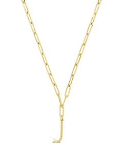 Braided Initial Pendant Necklace