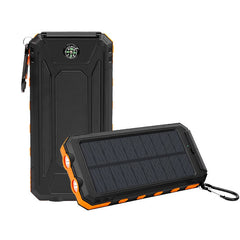 Waterproof Solar Power Bank 20000mAh