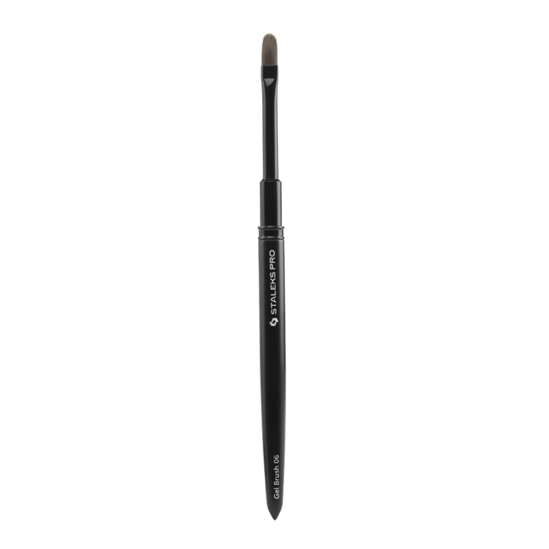 Brush For Gel EXPERT Width 6 mm/ Length 11 mm NBE-06 - STALEKS