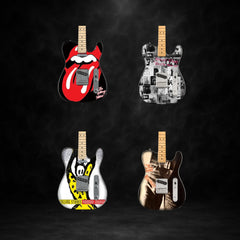 The Rolling Stones Icons Miniature Guitar Set