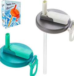 Silicone Soda Can Lid with Straw Hole