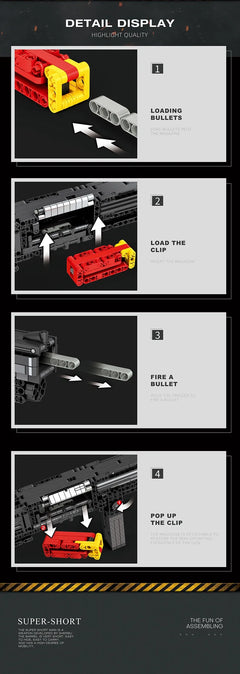 Building Blocks Model Toy Guns