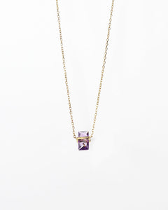 Birth Stone Pendant Necklace