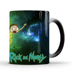 Rick and Morty Color Changing Ceramic Mug (Magic Gift)