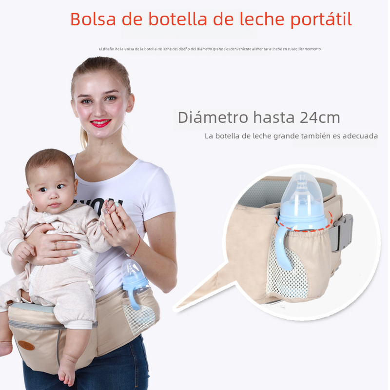 Multifunctional Baby Carrier and Storage Stool