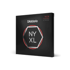 D'Addario NYXL1074 Light Top/Heavy Bottom 8-String, NYXL Electric Guitar Strings (10-74)