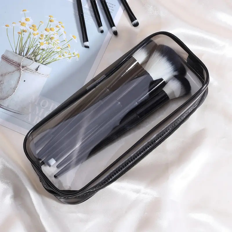 Transparent PVC Makeup Bag for Travel and Toiletries