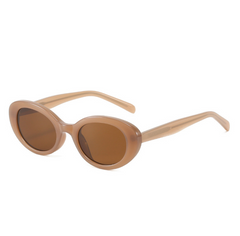 Oval Frame Fashion Sunglasses