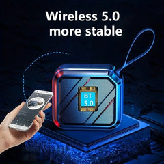 Portable Wireless Subwoofer Speaker with 3D Surround Sound