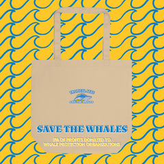 'Save the Whales' Eco Tote Bag