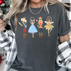Nutcracker Ballet Christmas, Beautiful, Dance, Ballerina, Comfort Colors Tshirt