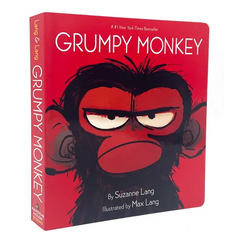 Grumpy Monkey Board Book - Board Book