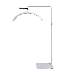 Tattoo Estheticians Pmu Eyelash LED Floor Light,  moon Lamp with phone holder